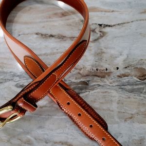 Leather and cloth Dooney Bourne belt